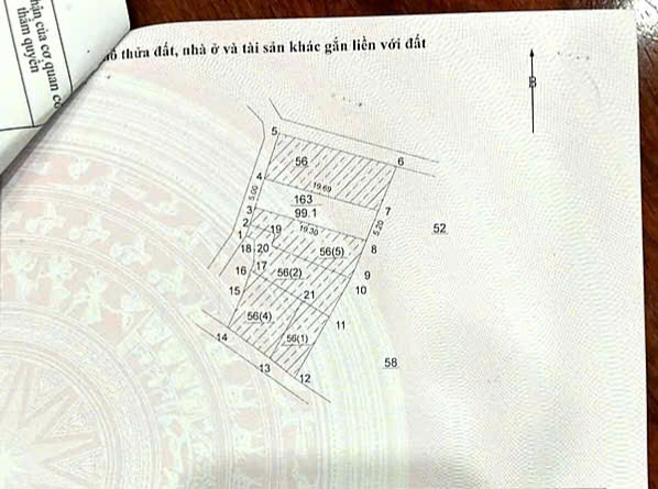 Bán đất tặng nhà 3 tầng Bắc Từ Liêm, Diện tích rộng, Mặt tiền đẹp, Oto vào nhà, 2 thoáng, Nở hậu, Gía chỉ nhỉnh 100tr/m2